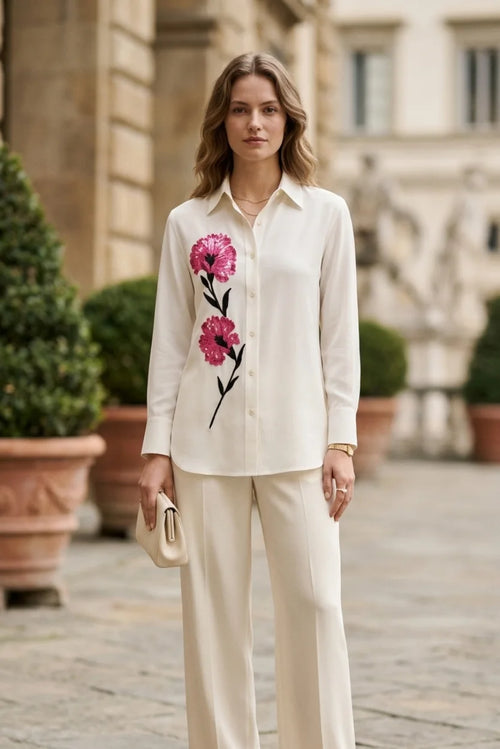 Bloom ivory shirt