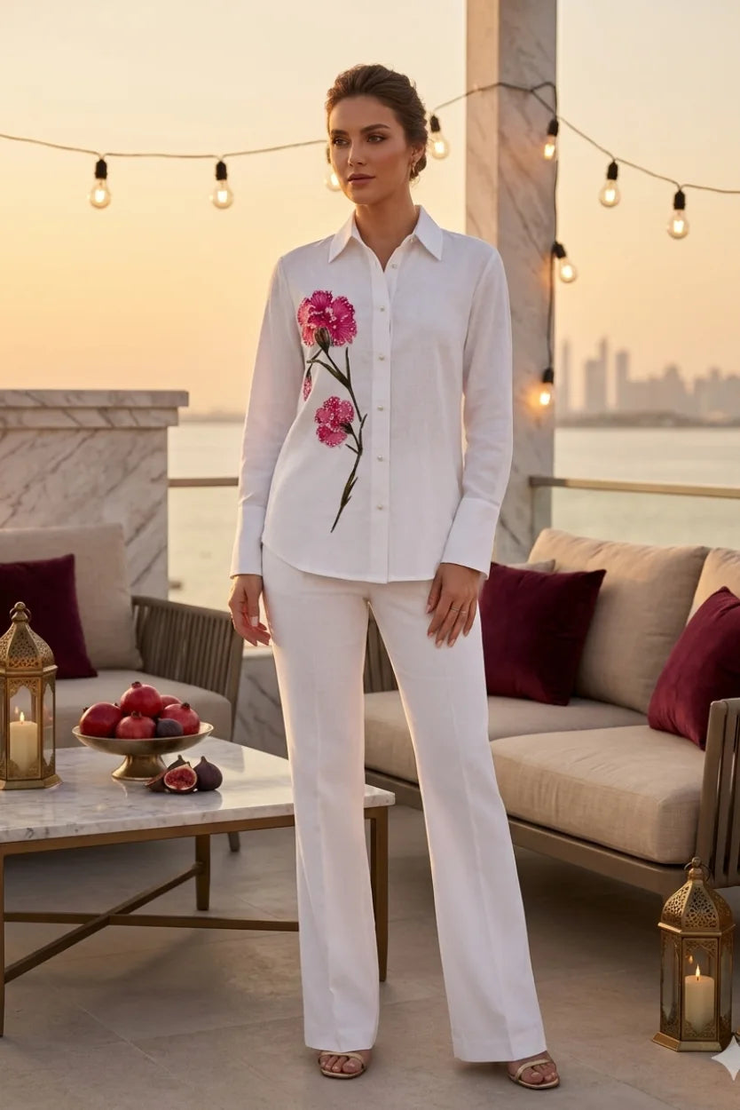 Bloom ivory shirt