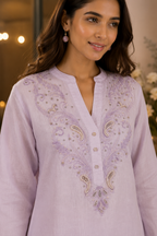 Moon pearl kurta