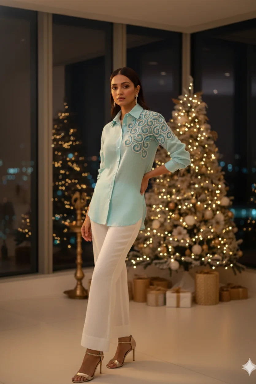 The pearl tide shirt